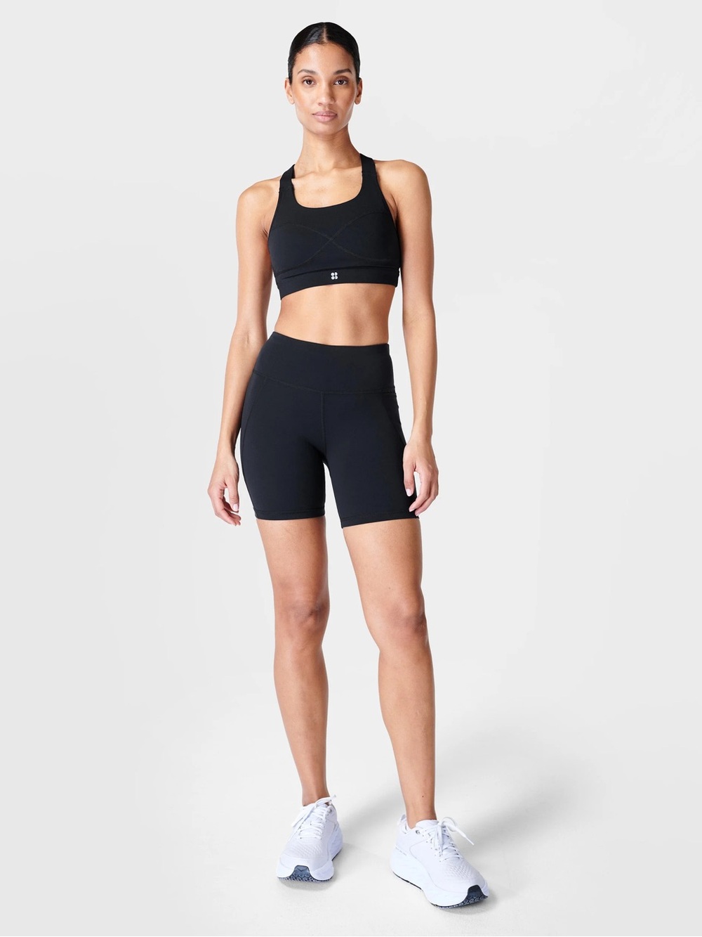 Sweaty Betty The Power 6 Inch Biker Shorts Black Size Small